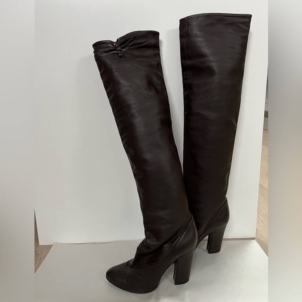 *SOLD* Sigerson Morrison Leather Over the Knee Boots